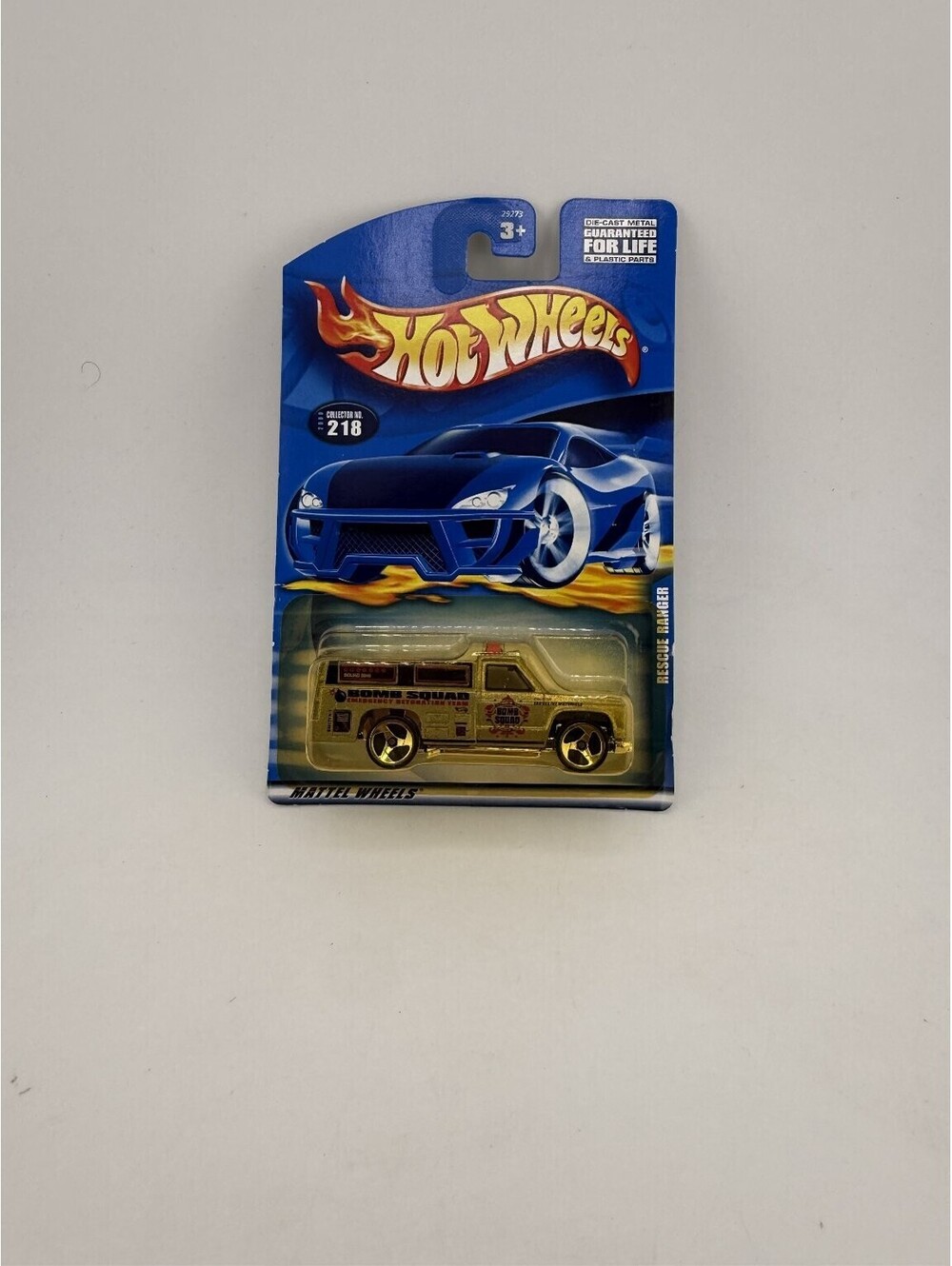 Rescue Ranger Bomb Squad Hot Wheels 1 64 Diecast Metal Emergency Van